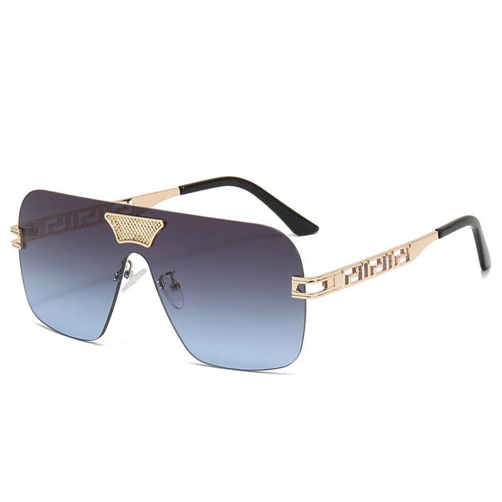Women's fashionable sunglasses in a futuristic style with outstanding frame Kalsten