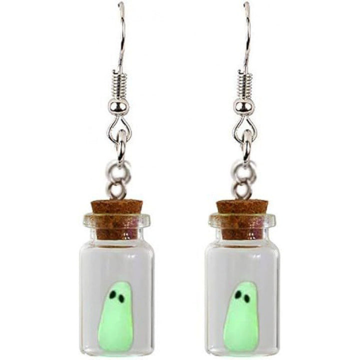 Ghost-In-A-Jar Dangle Earrings Kalsten
