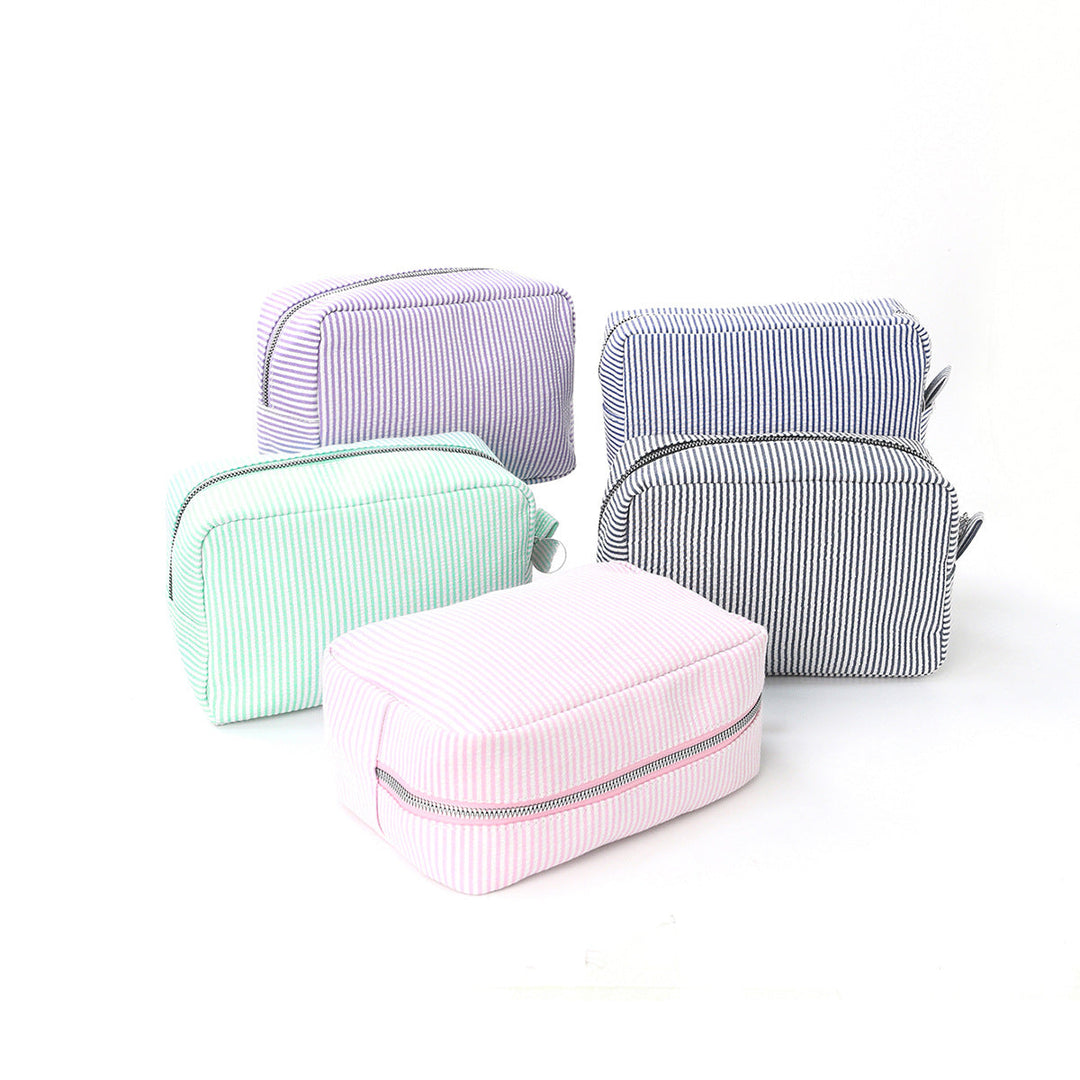 Cosmetic Organizer Bag Made of Textured Material Kalsten