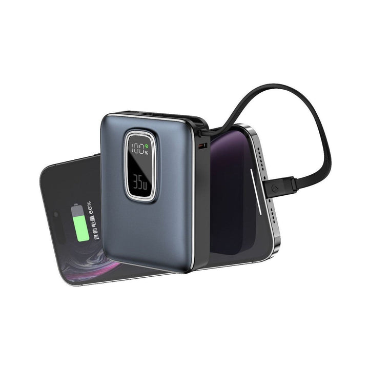 Portable power bank with integrated LED display and fast charging function Kalsten