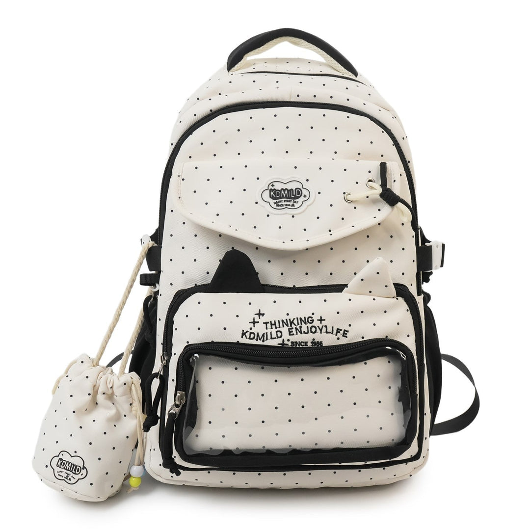 Cute Cat Ear School Backpack Kalsten