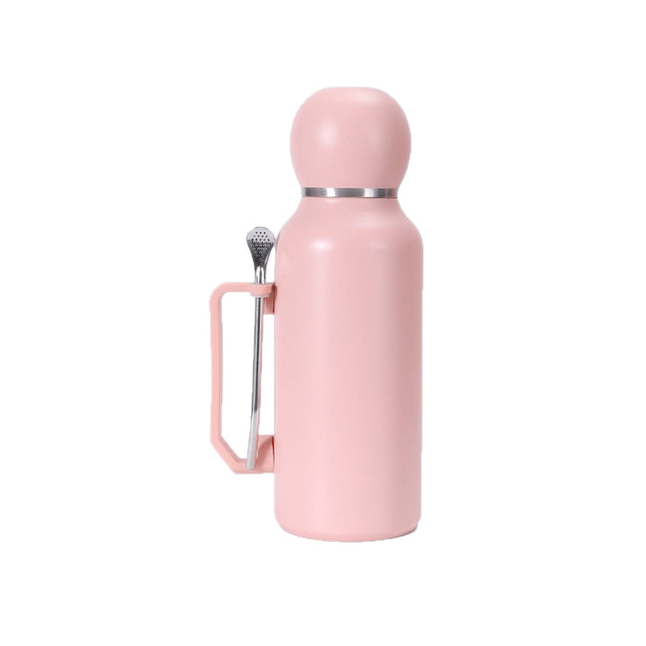 Women practical insulated bottle with integrated tea strainer Kalsten