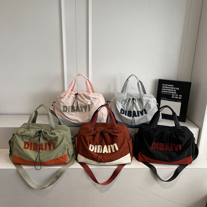 Multifunctional Travel Bag with Water-Repellent Material and Adjustable Shoulder Strap Kalsten