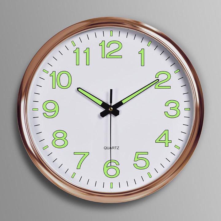 Silent Classroom Clock 30 cm - Silent & Illuminated Time Kalsten