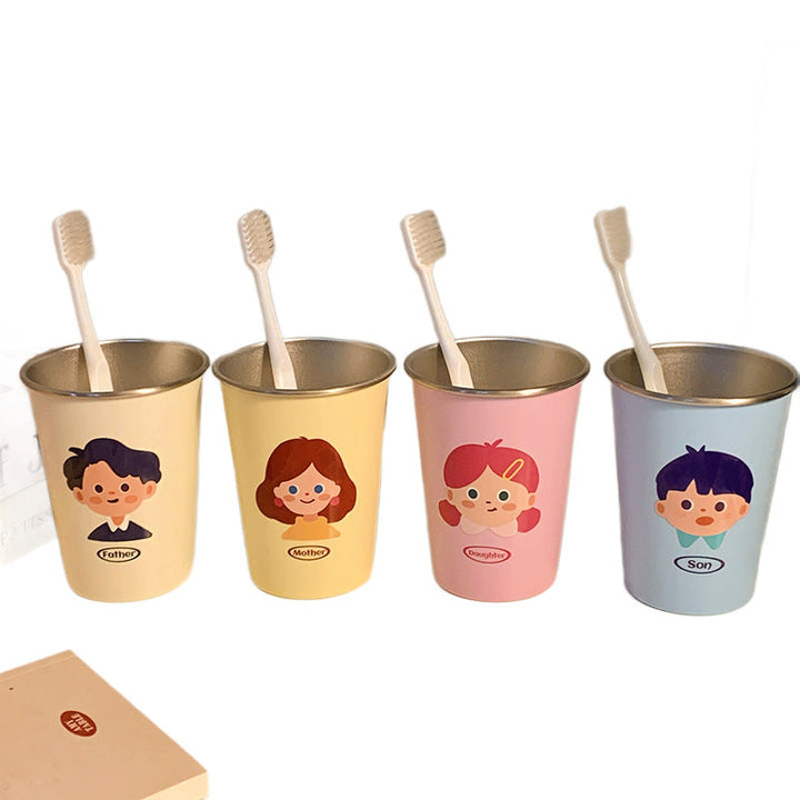 Funny toothbrush holder with cheerful character design Kalsten