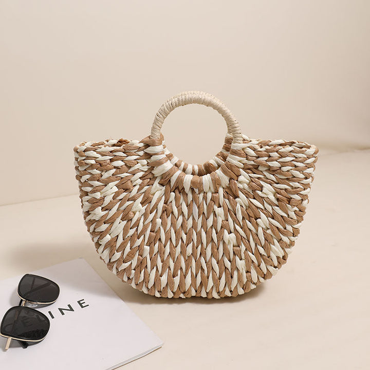 Braided basket bag with unique design Kalsten
