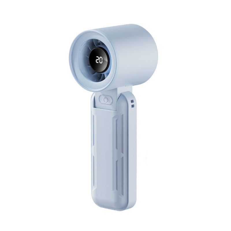 Women portable mini fan with LED display Kalsten