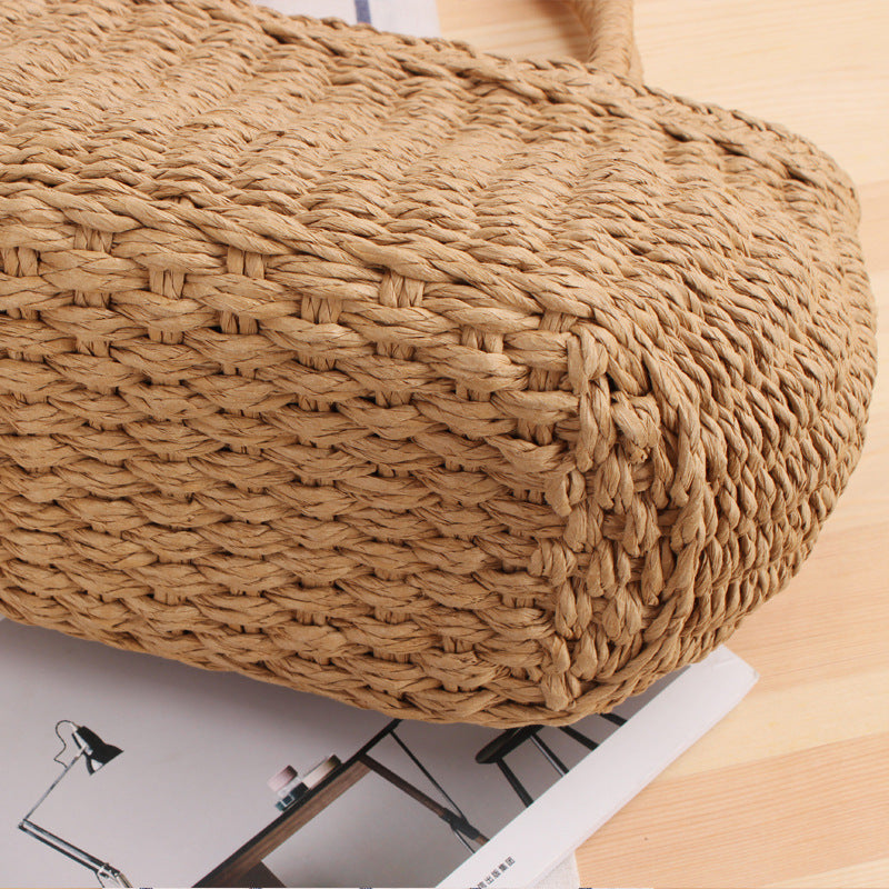 Braided Beach Bag In Modern Design Kalsten