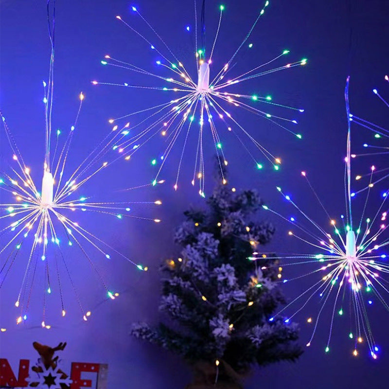 Hanging LED Starburst Fiber Optic Pendant Lights Kalsten