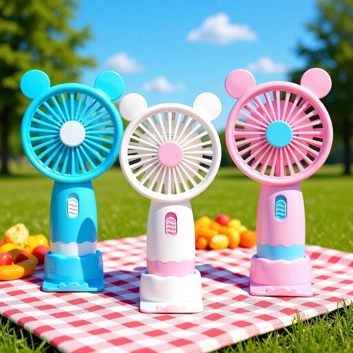 Unisex Portable Mini Hand Fan in Creative Animal Design Kalsten
