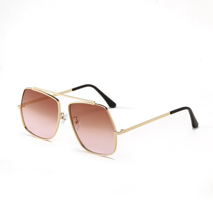 Women's polygonal sunglasses with elegant, state-of-the-art frame Kalsten