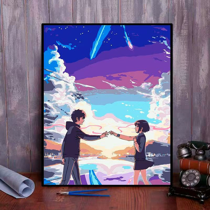 Anime-Inspired Scenic Artwork Print Kalsten