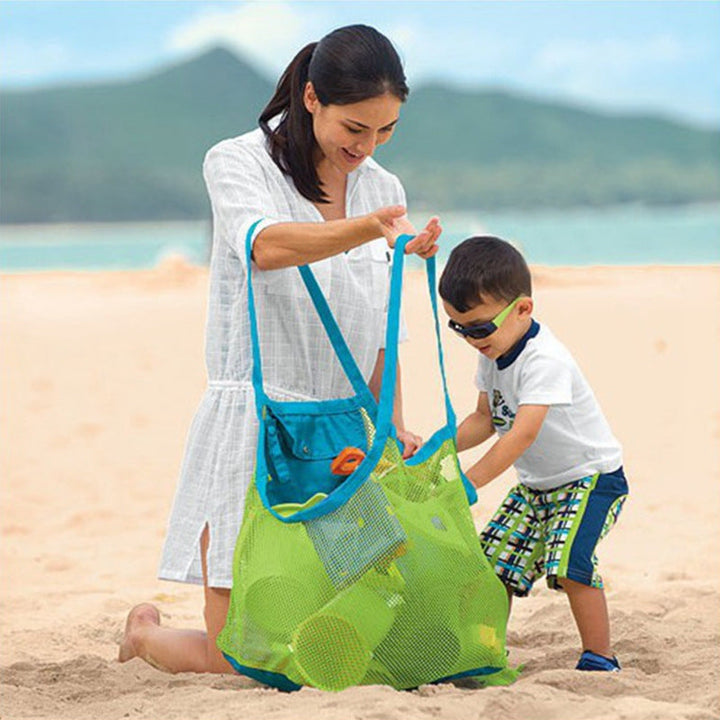 Practical Cross-Body Tote Bag Made of Mesh Material Kalsten