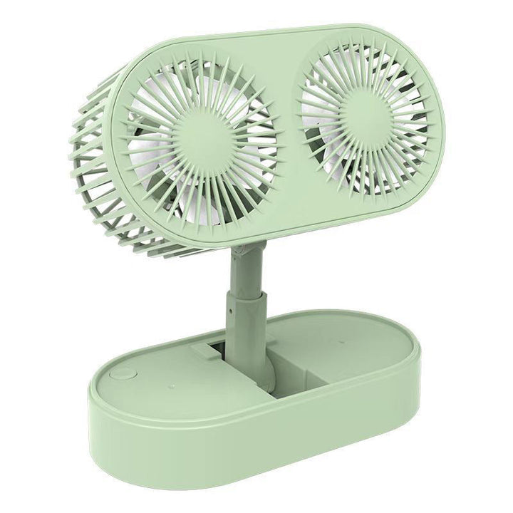 Ladies double rotatable table fan Kalsten