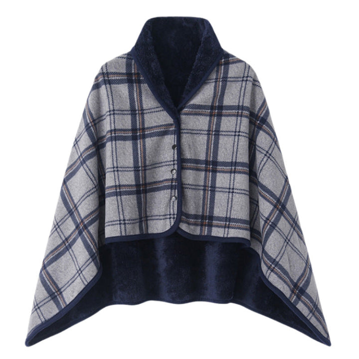 Ladies elegant warmkeeping poncho blanket Kalsten