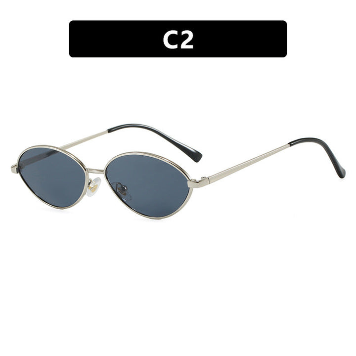 Ladies' fashionable sunglasses with oval design and polarized lenses Kalsten