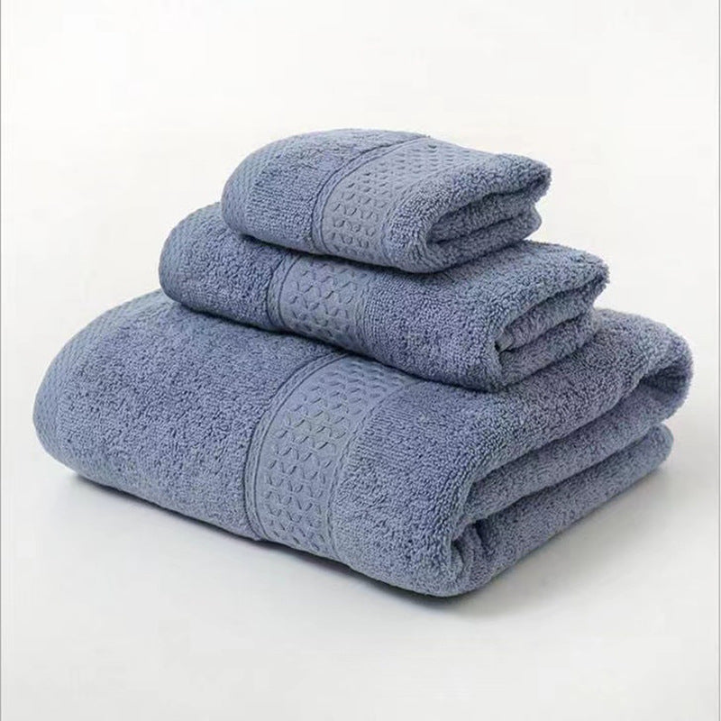Terry Bath Towel Set with Elegant Structure Kalsten