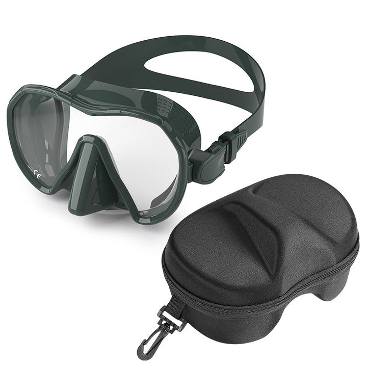 Diving mask with wide field of vision and comfortable wearing comfort Kalsten