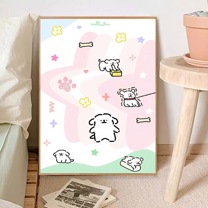 Cute Animal-Themed Illustrative Wall Art Kalsten