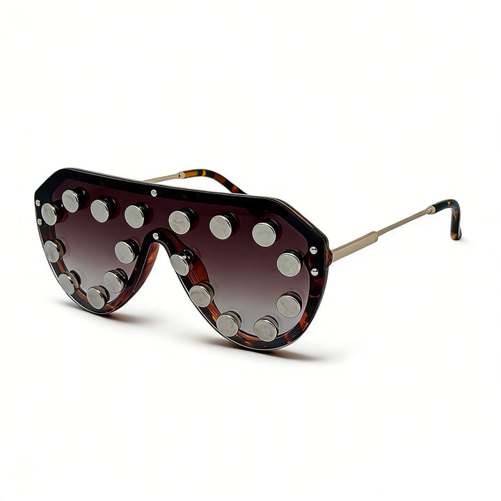 Women's extravagant designer sunglasses with geometric accents Kalsten