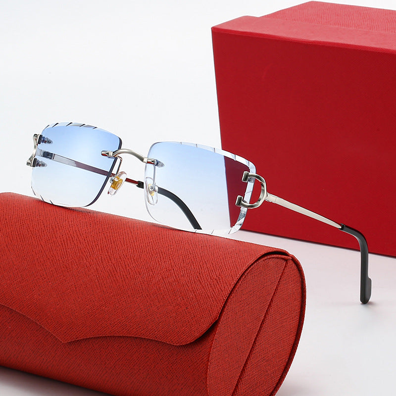 Ladies elegant half-frame corrective glasses Kalsten