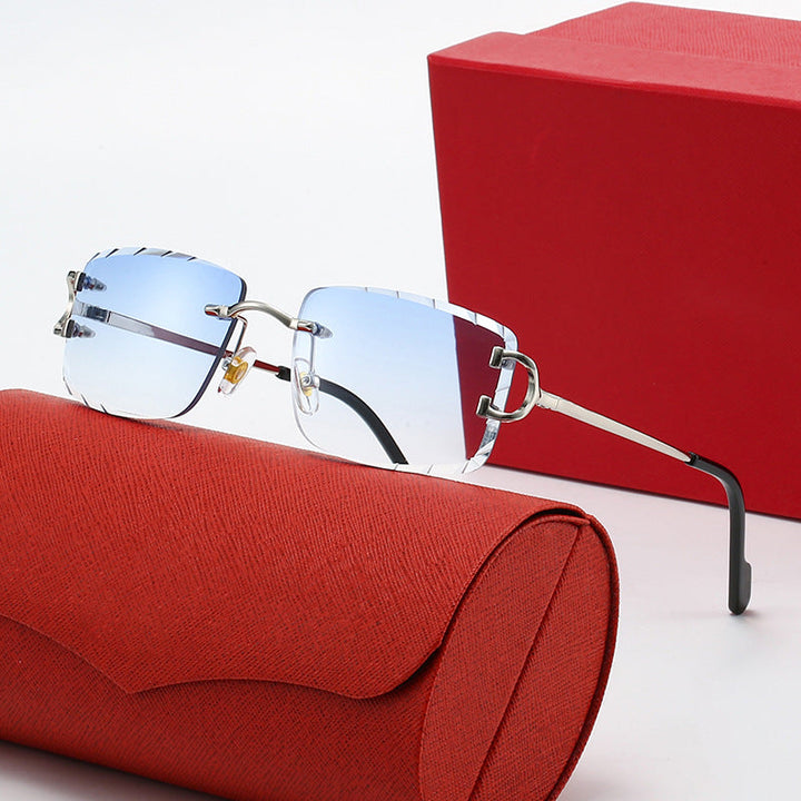 Ladies elegant half-frame corrective glasses Kalsten