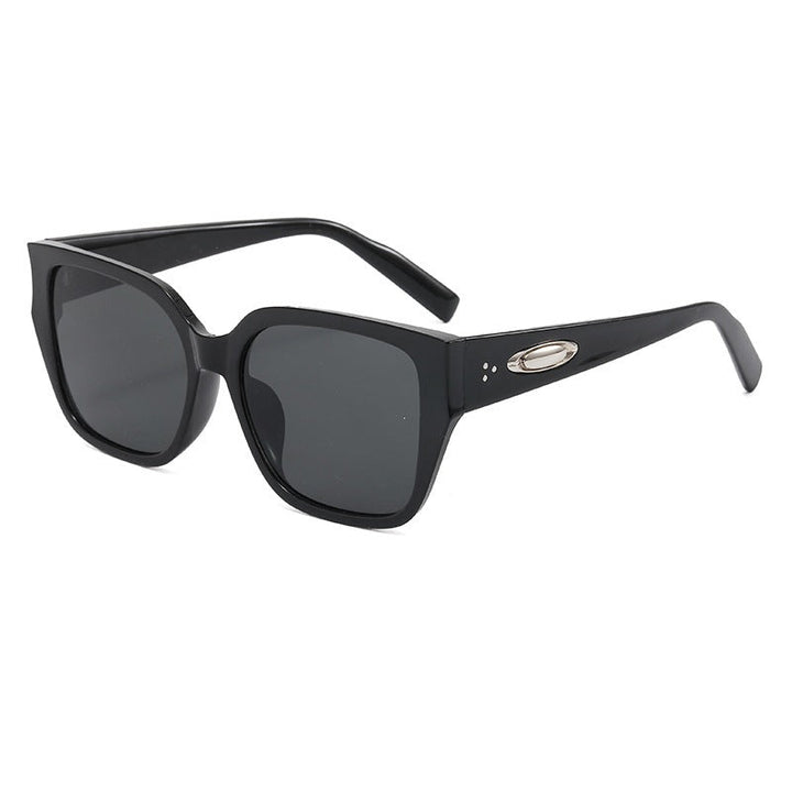 Women's sunglasses in modern square design with clear lenses Kalsten