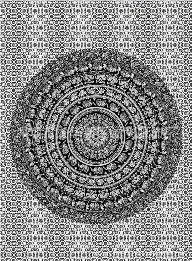 Women's Mandala Wall Design Kalsten