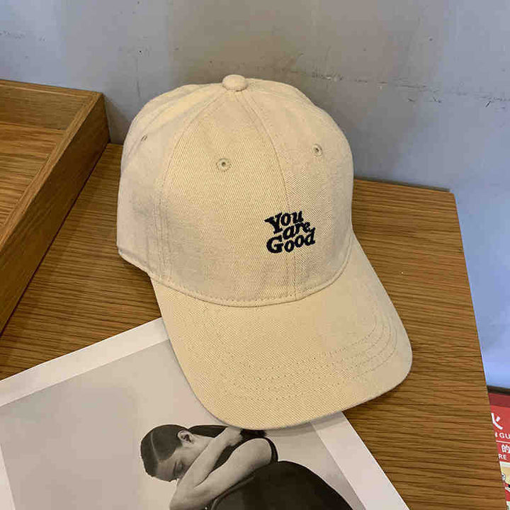 Men's Casual Distressed Message Baseball Cap Kalsten