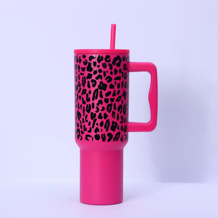 Ladies drinking cup with unique leopard pattern Kalsten