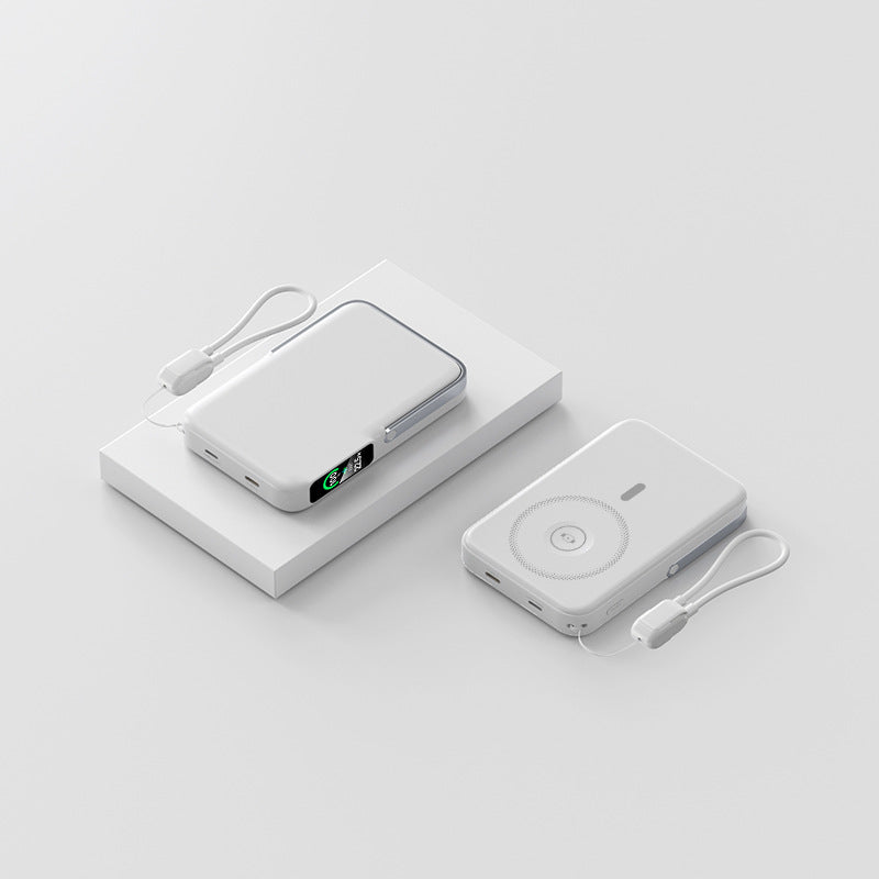 Ultrasonic lightweight power bank with integrated LED display and fast charging function Kalsten