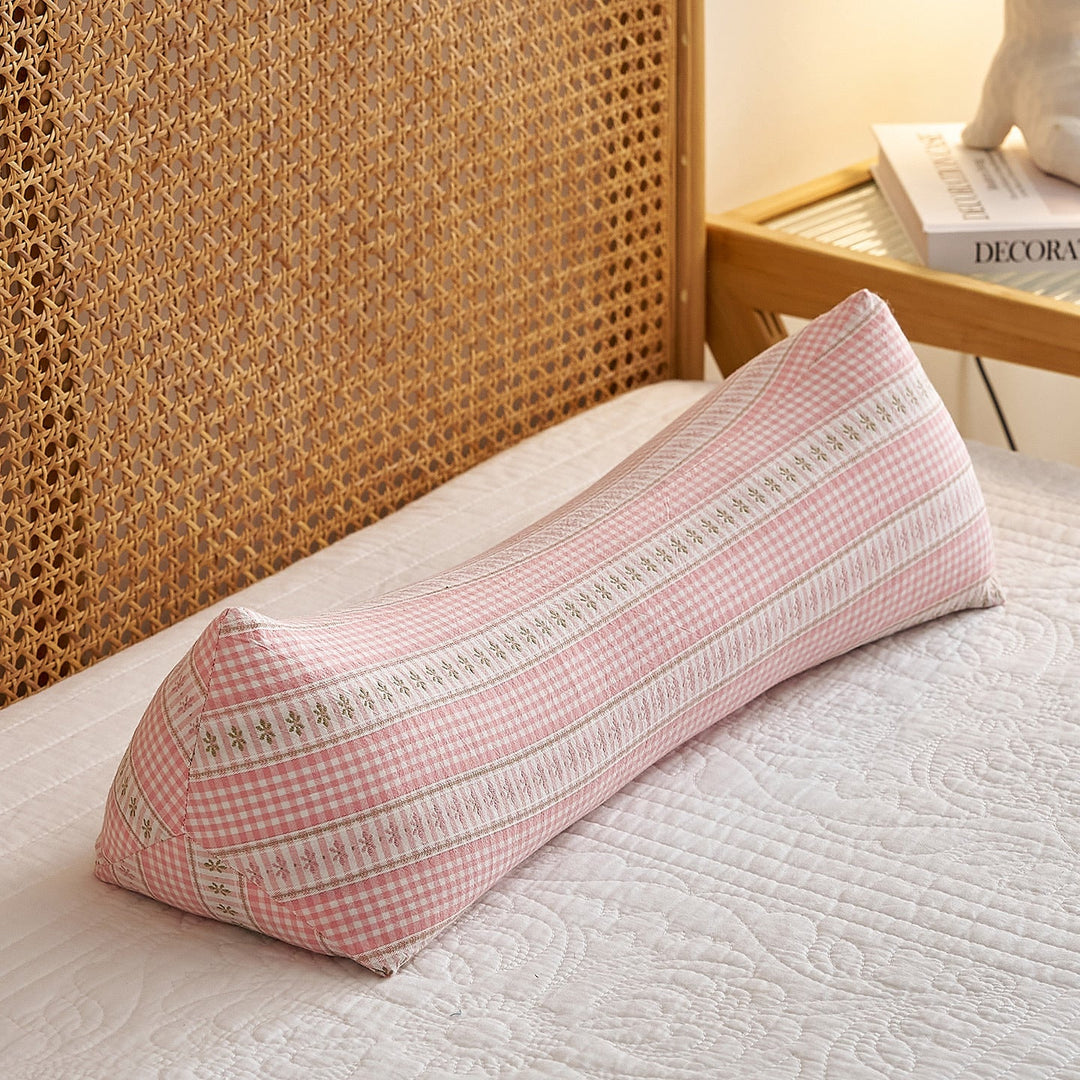 Neck support roll with elegant striped design Kalsten