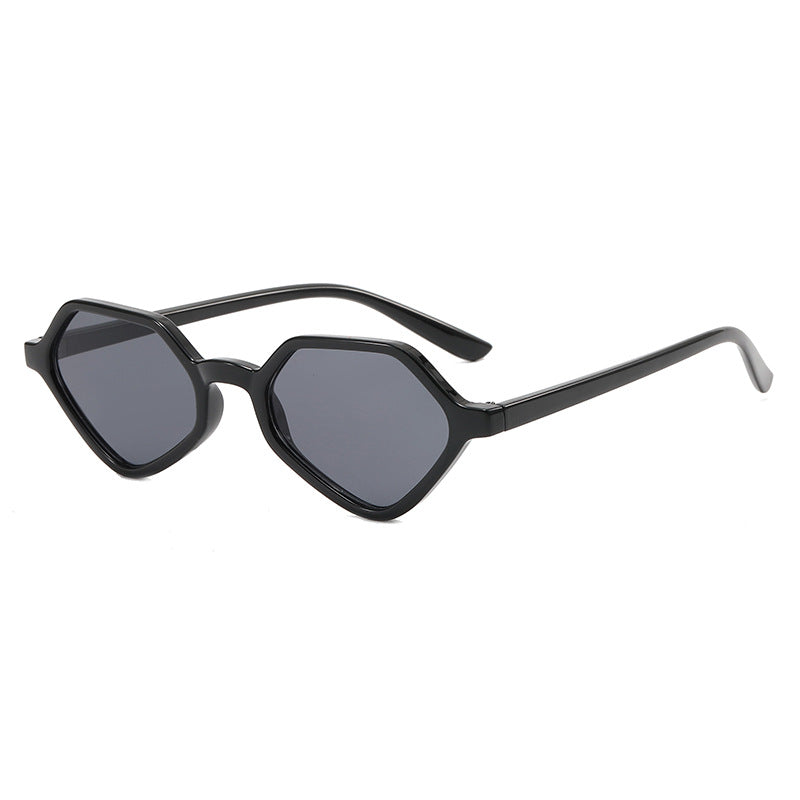 Women's Geometric Design Sunglasses with Mirrored Lenses Kalsten