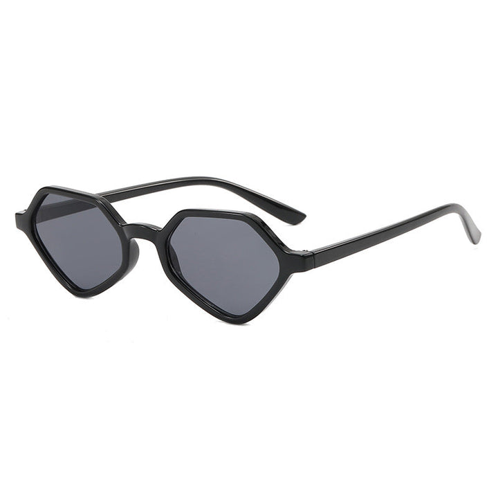 Women's Geometric Design Sunglasses with Mirrored Lenses Kalsten