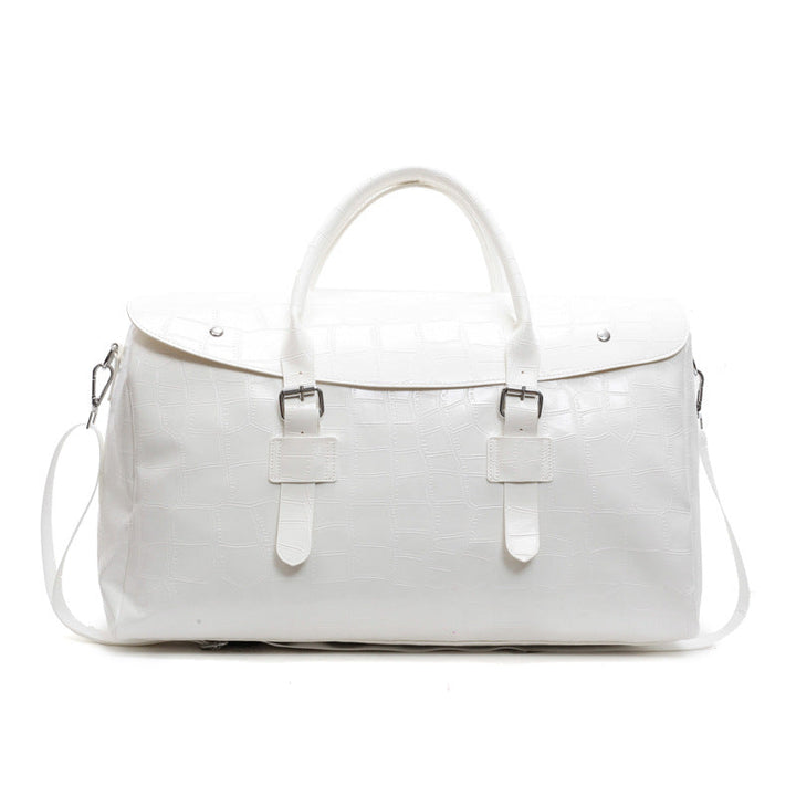 Crocodile Texture Luxury Travel Duffle Bag Kalsten