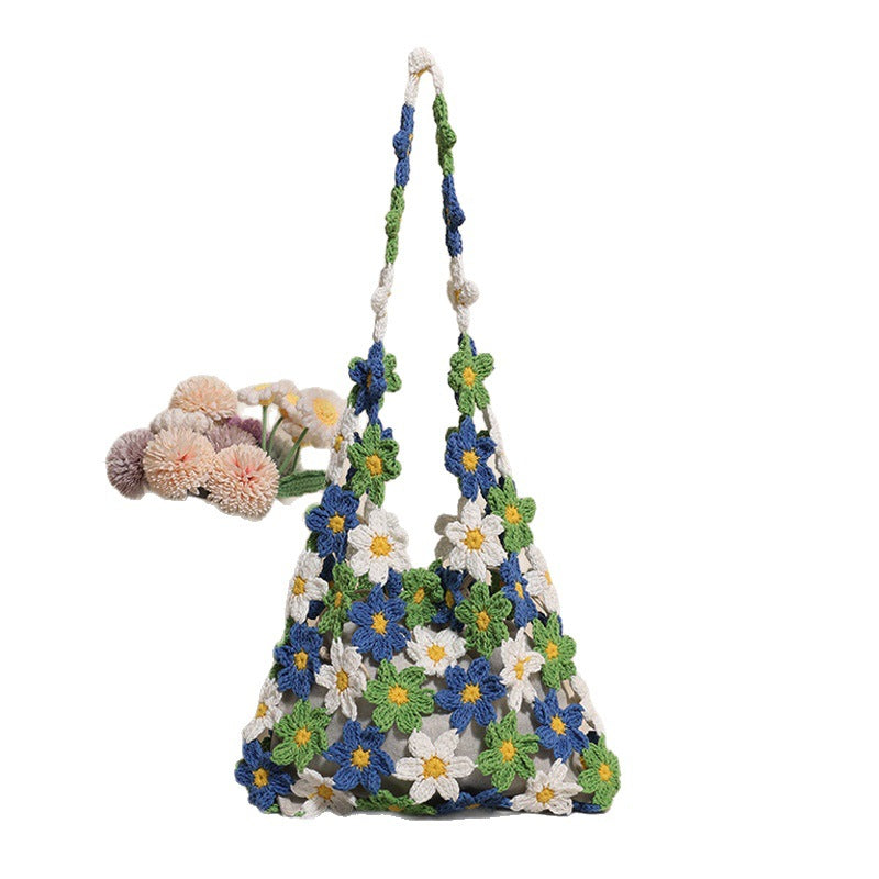 Crocheted flower bag Kalsten