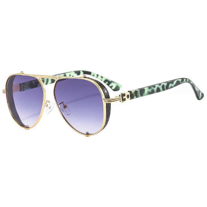 Women's fashionable sunglasses with innovative retro-futuristic design Kalsten