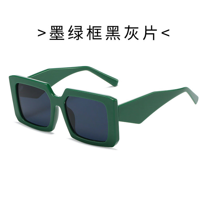 Women’s Geometric Sunglasses with Wide Frame Kalsten