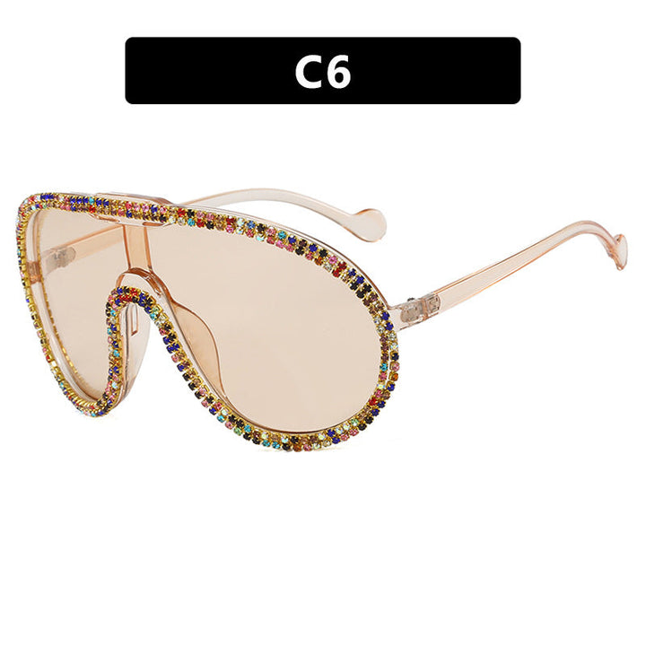 Women's extravagant sunglasses with sparkling frame Kalsten