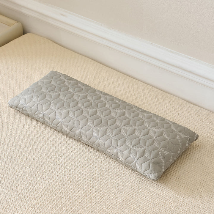 Long-format neck support pillow with breathable cover Kalsten