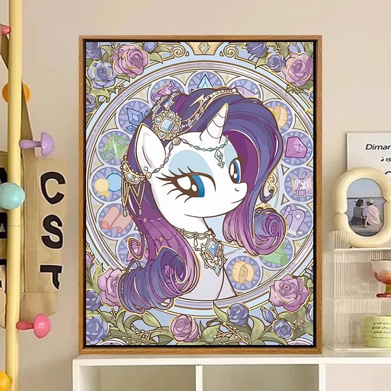 Cartoon-Inspired Fantasy Character Canvas Art Print Kalsten