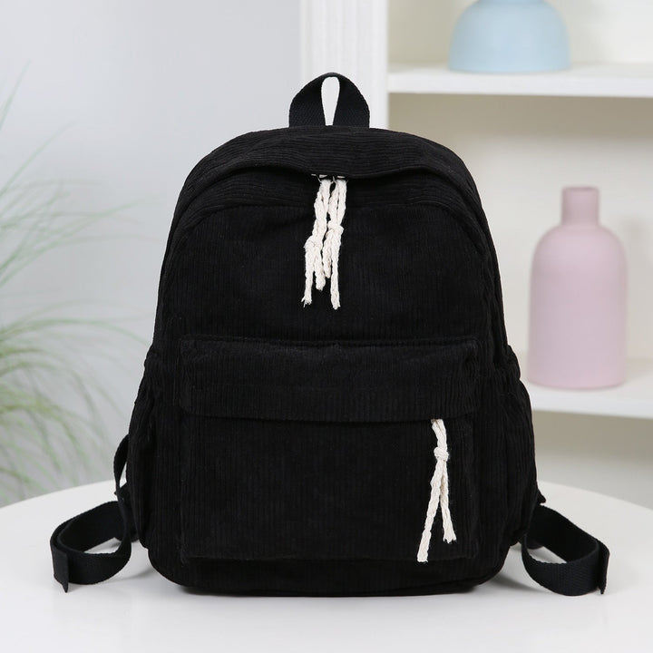 Corduroy Multi-Pocket Backpack Kalsten