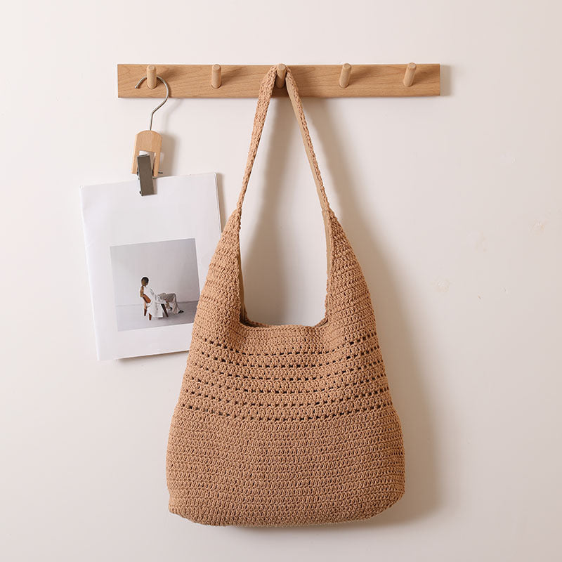Hand-crocheted tote bag with generous volume Kalsten