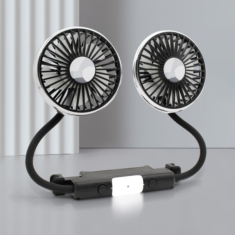Dual-Head Adjustable Car Cooling Fan Kalsten