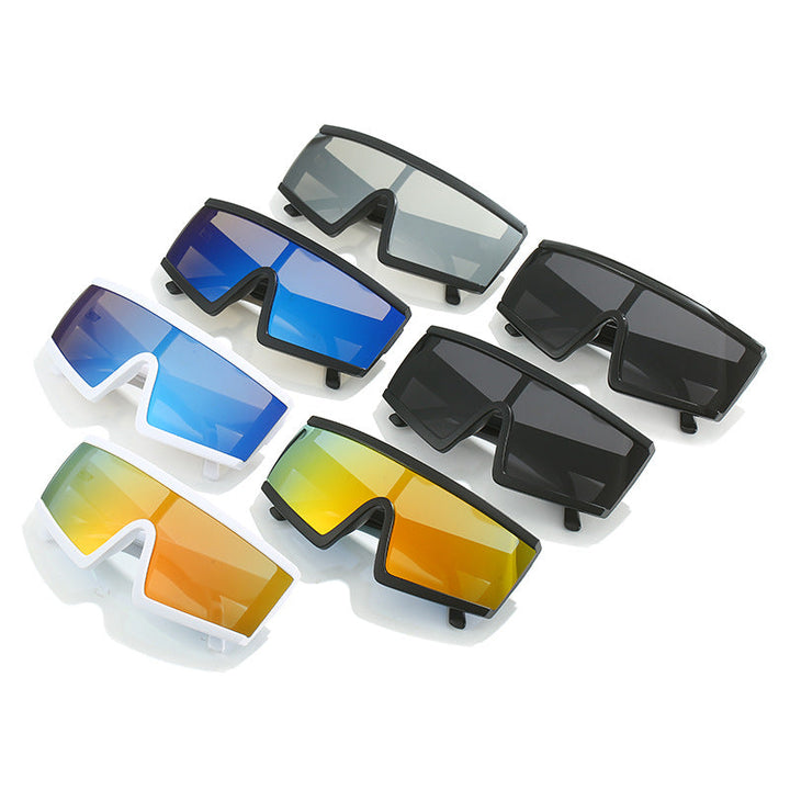 Men's Futuristic Shield Sunglasses Kalsten