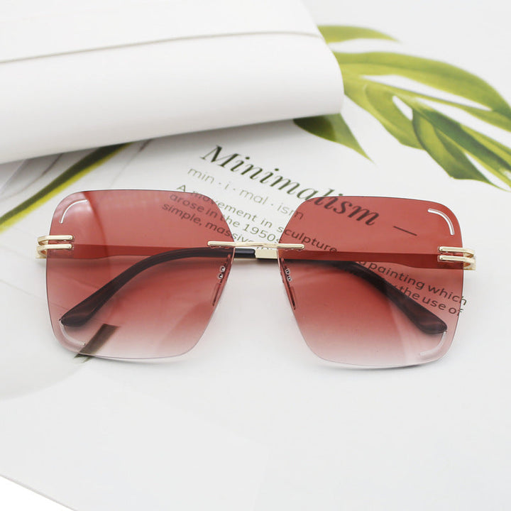 Women's square sunglasses with embellished metal detail Kalsten