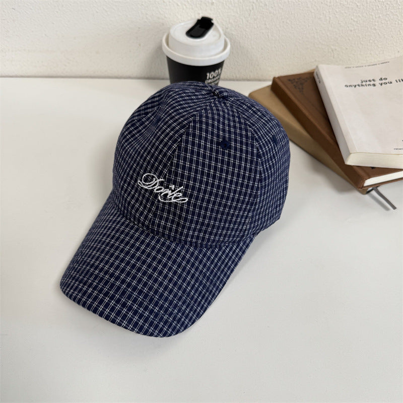 Men's Casual Checkered Baseball Cap Kalsten