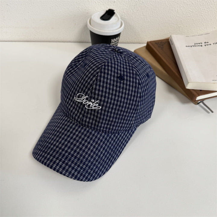 Men's Casual Checkered Baseball Cap Kalsten