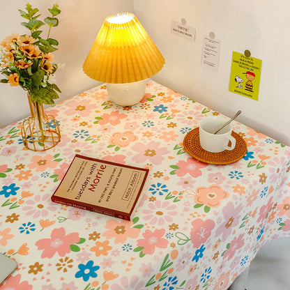 Checkered Pattern Dining Table Cloth