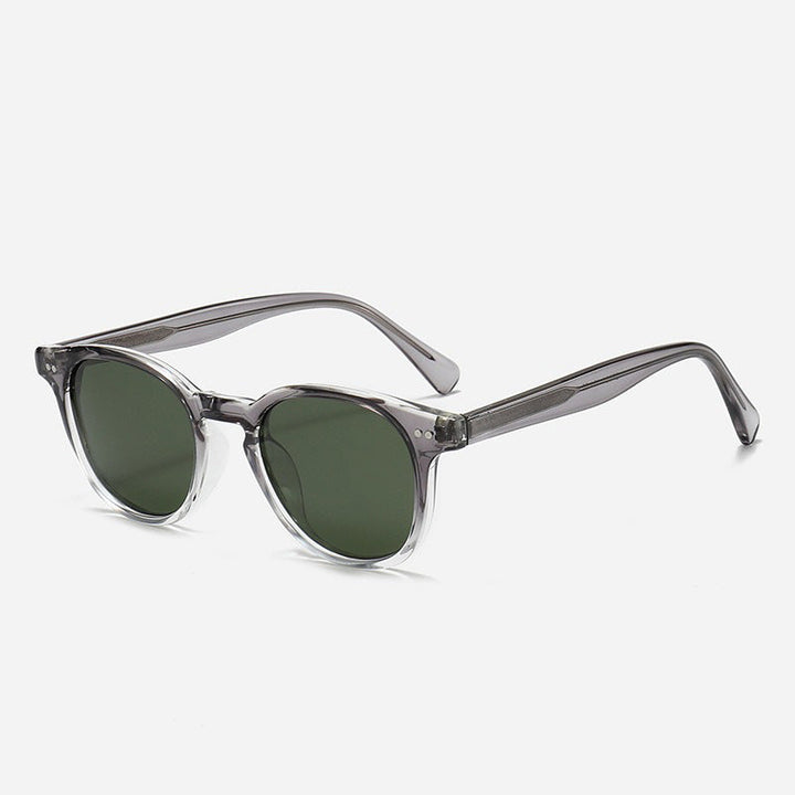 Women's Round Sunglasses with Stylish Pattern and UV Protection Kalsten